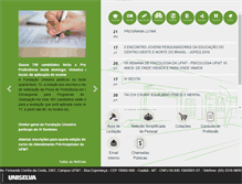 Tablet Screenshot of fundacaouniselva.org.br